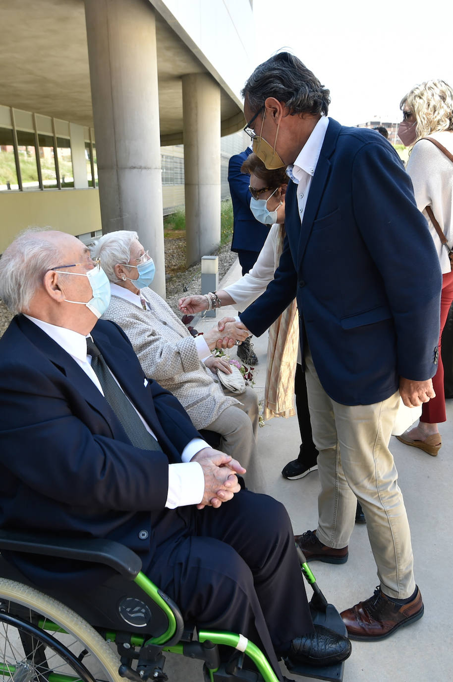 Fotos: Homenaje póstumo a la magistrada María Poza en la Ciudad de la Justicia de Murcia