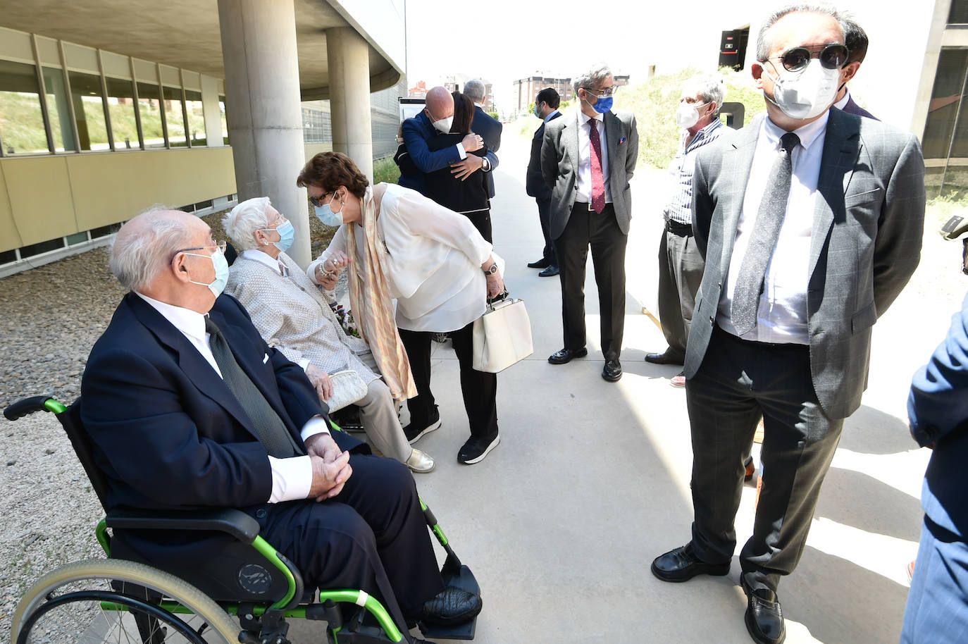 Fotos: Homenaje póstumo a la magistrada María Poza en la Ciudad de la Justicia de Murcia