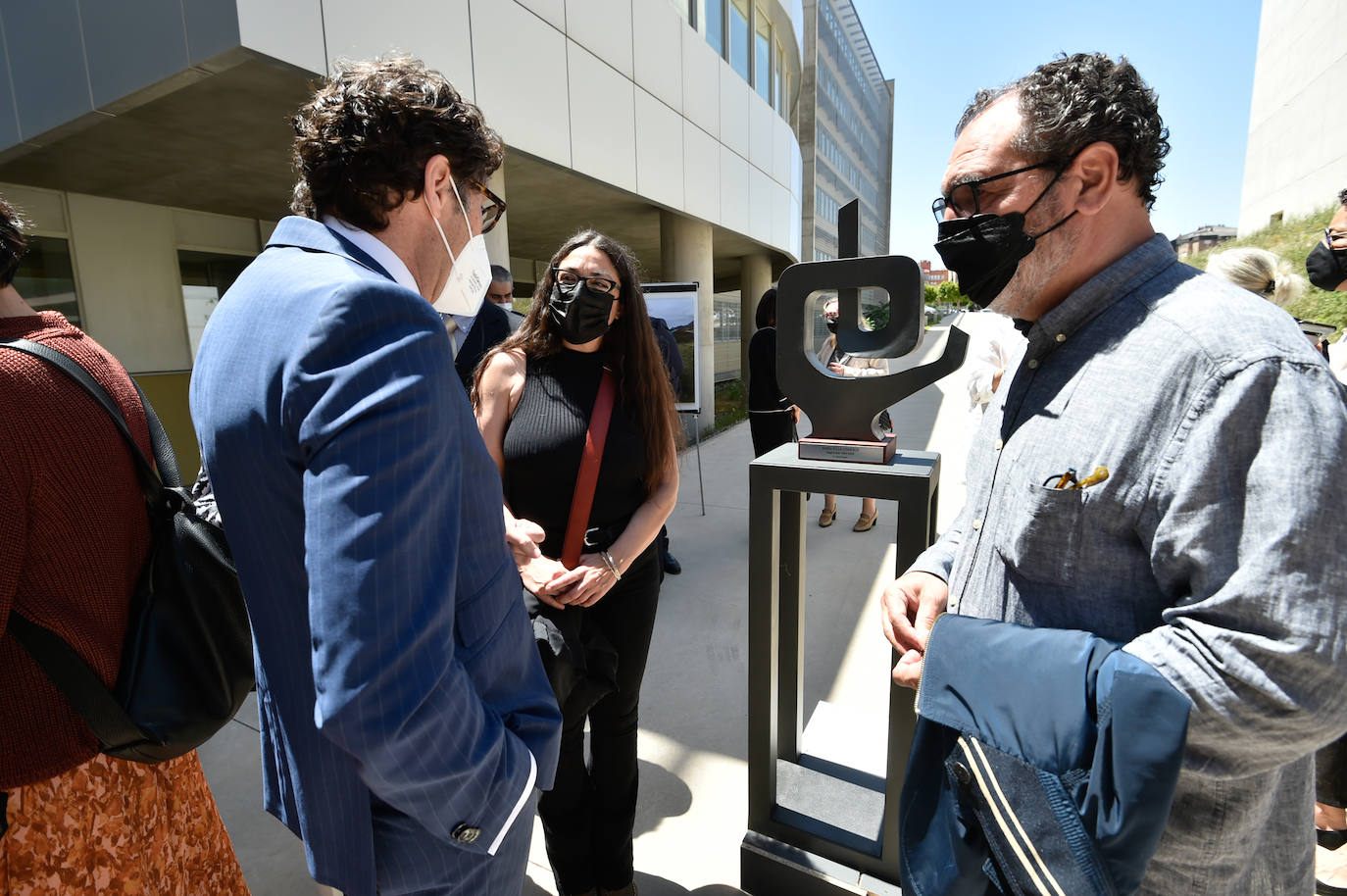 Fotos: Homenaje póstumo a la magistrada María Poza en la Ciudad de la Justicia de Murcia