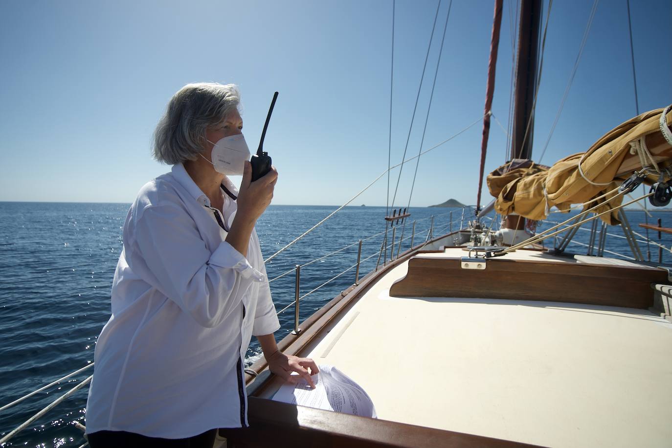 Fotos: Rescate por mar y aire en Isla Grosa