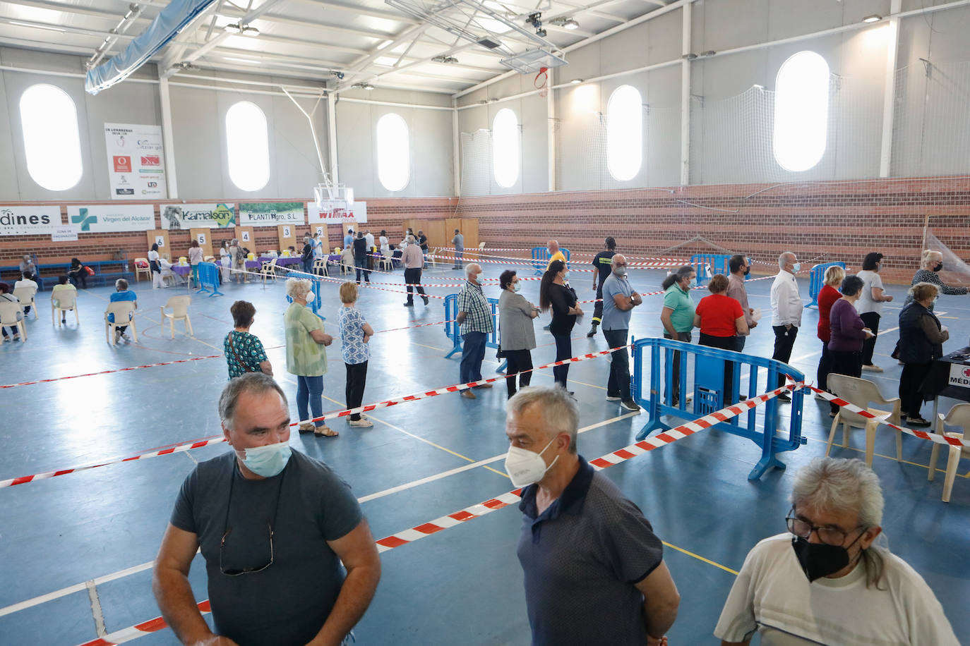 Fotos: Vacunación en Puerto Lumbreras