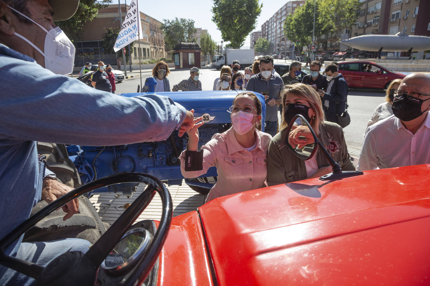 Fotos: Manifestación en defensa del Trasvase Tajo-Segura en Cartagena