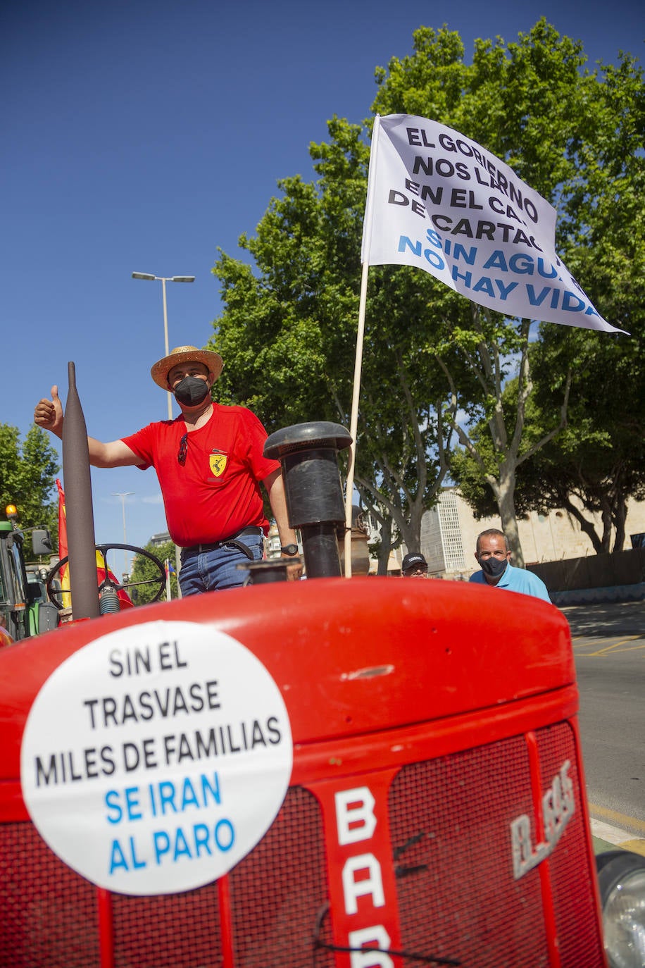 Fotos: Manifestación en defensa del Trasvase Tajo-Segura en Cartagena
