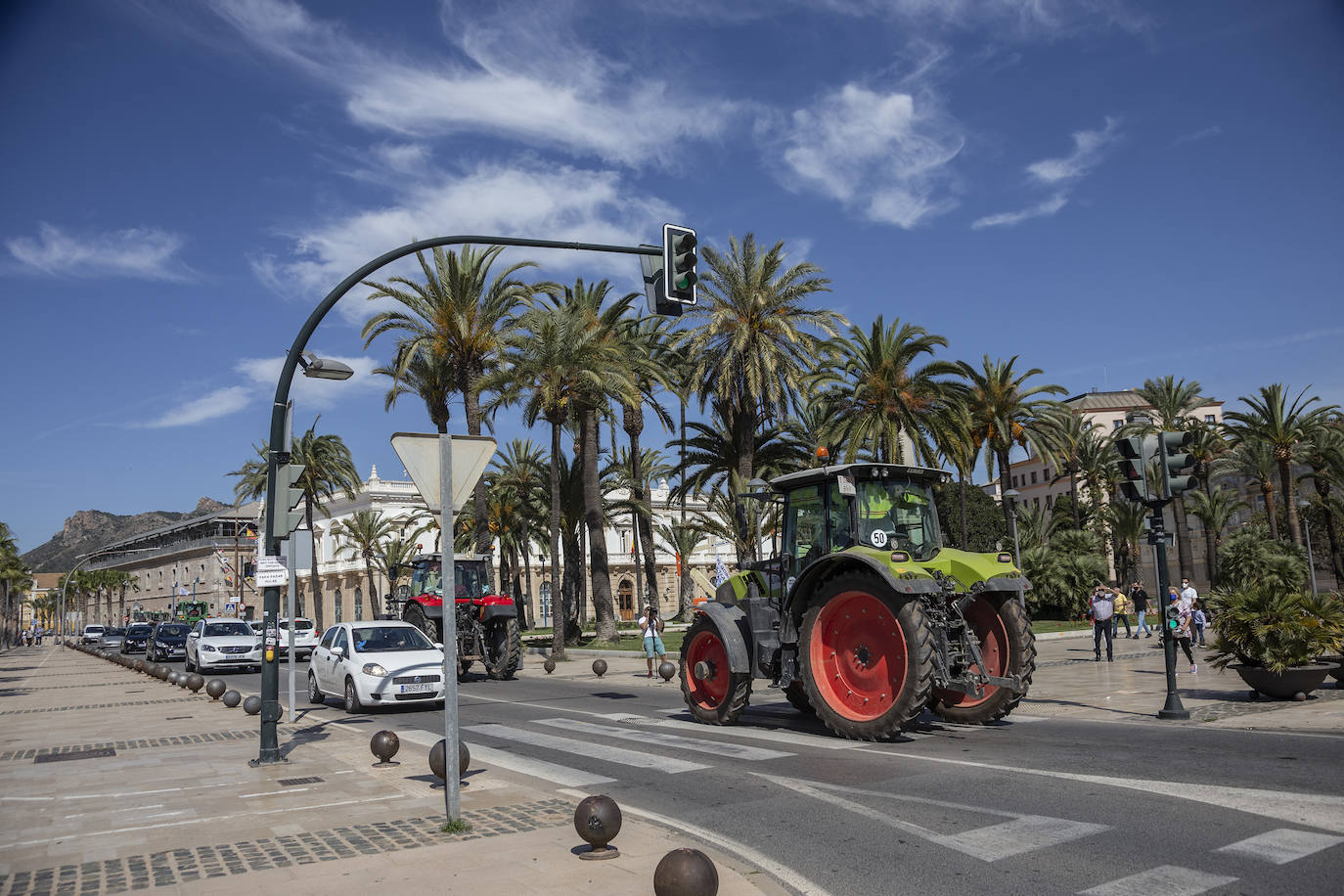 Fotos: Manifestación en defensa del Trasvase Tajo-Segura en Cartagena