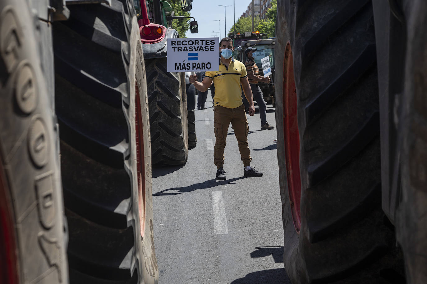 Fotos: Manifestación en defensa del Trasvase Tajo-Segura en Cartagena