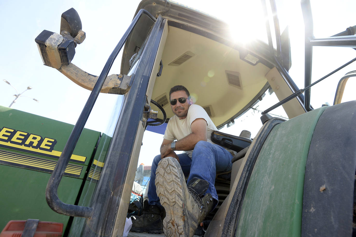 Fotos: Tractorada en favor del Trasvase llevada a cabo en Alcantarilla