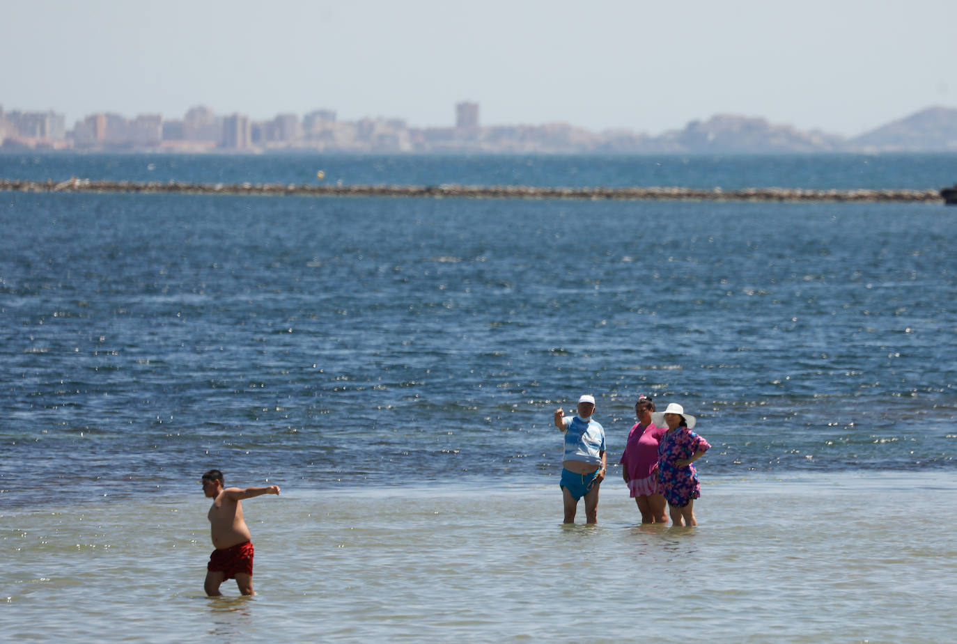 Fotos: Las playas de la Región se llenan el primer fin de semana sin estado de alarma