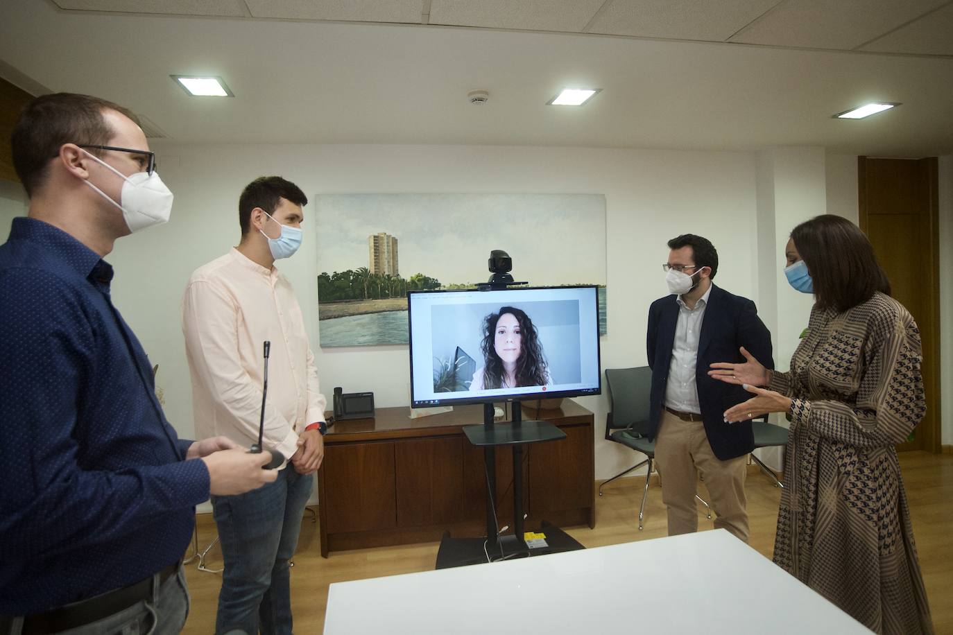 Fotos: Cuatro estudiantes de doctorado de la UMU disfrutarán de becas Fulbright de investigación