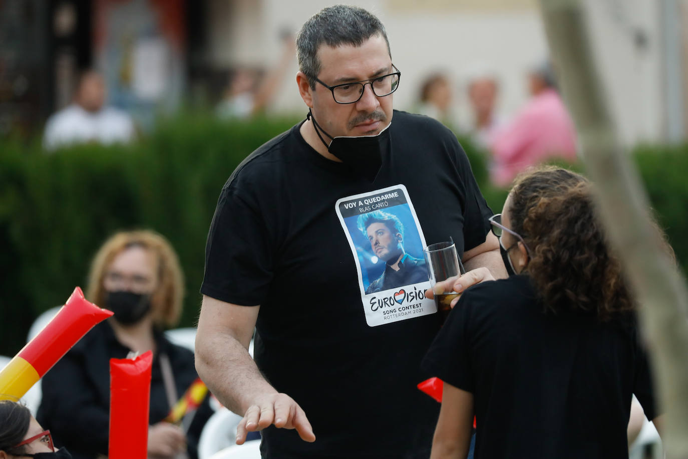 Fotos: Ricote se vuelca con Blas Cantó