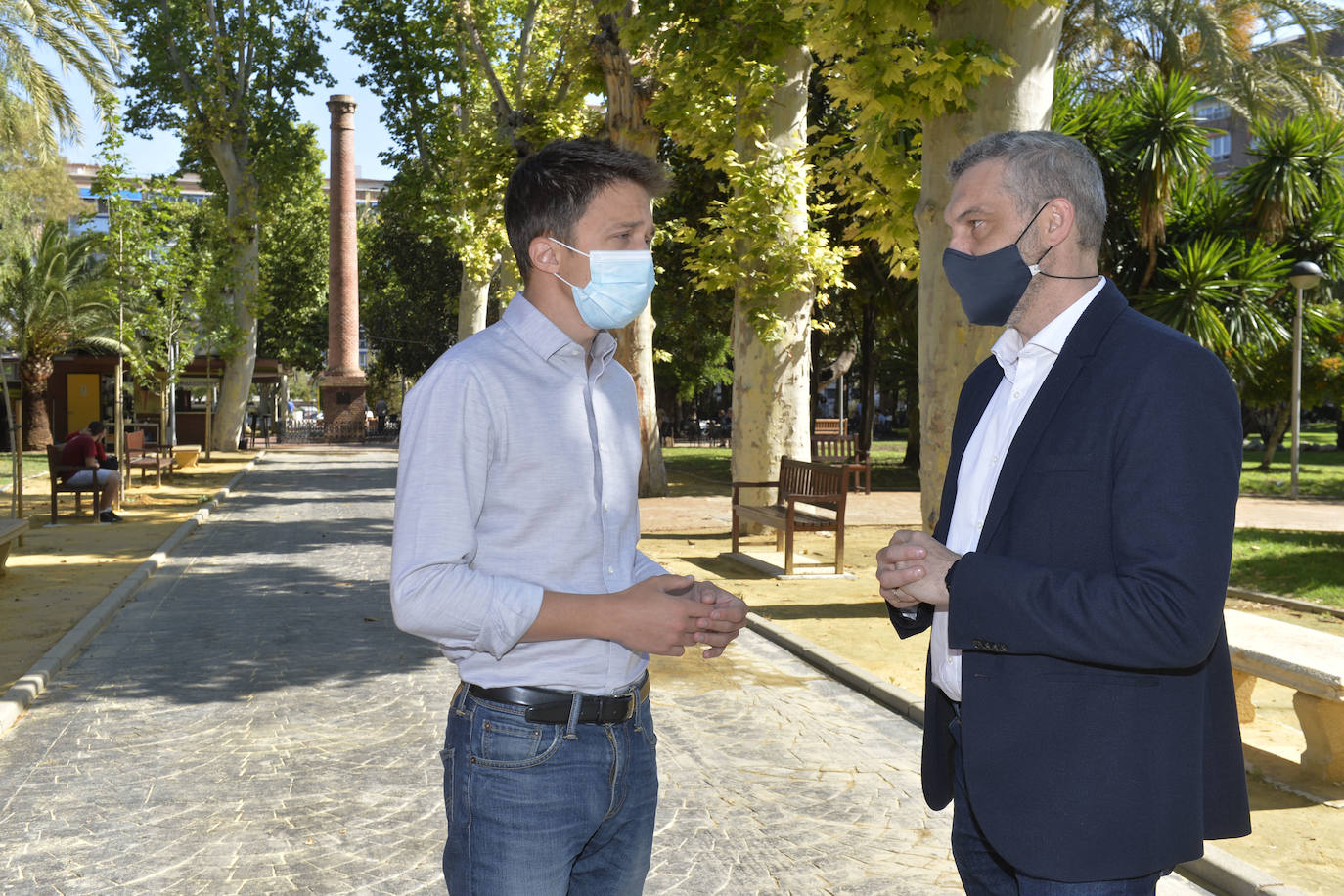 Fotos: La visita de Errejón a la Región de Murcia, en imágenes