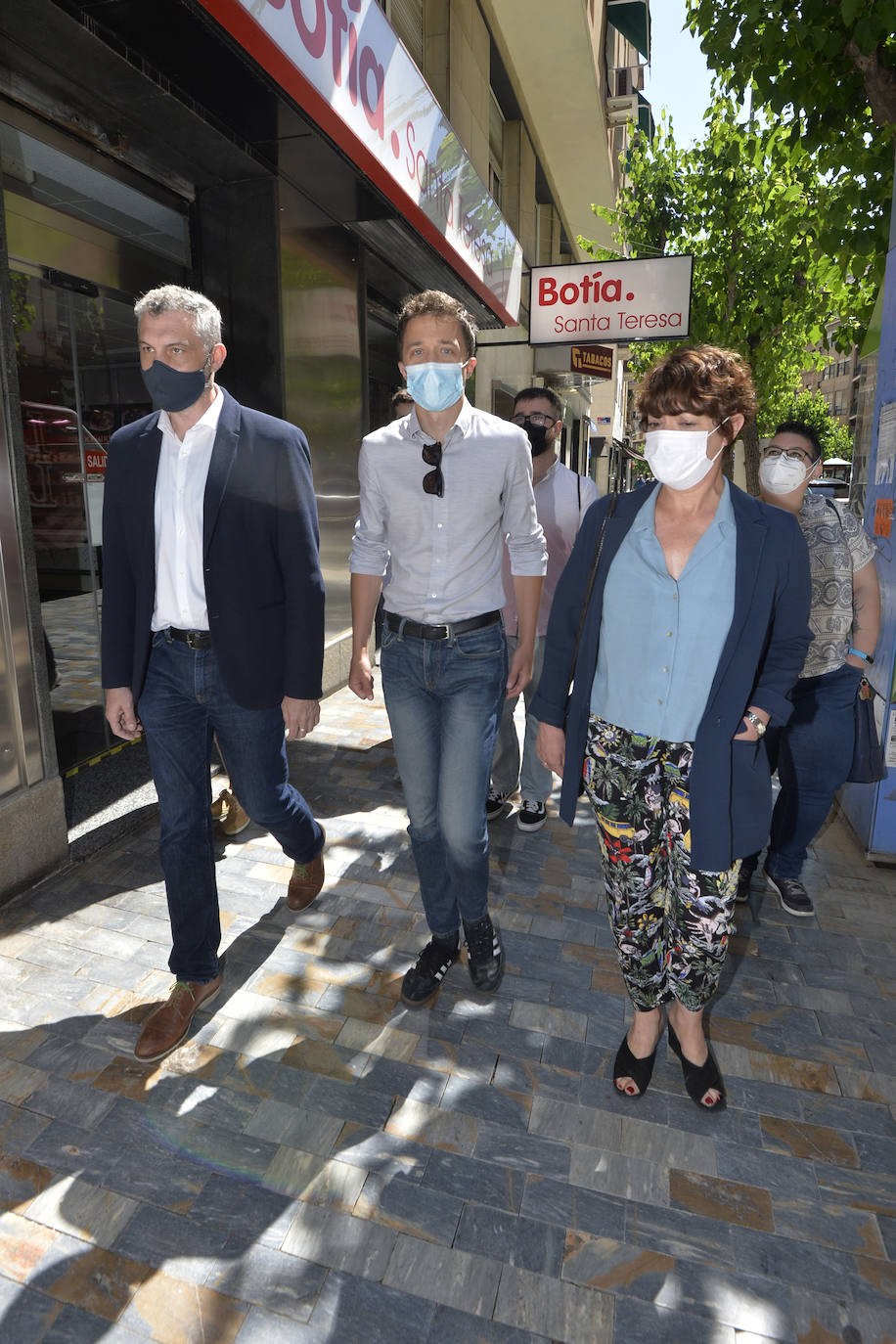 Fotos: La visita de Errejón a la Región de Murcia, en imágenes