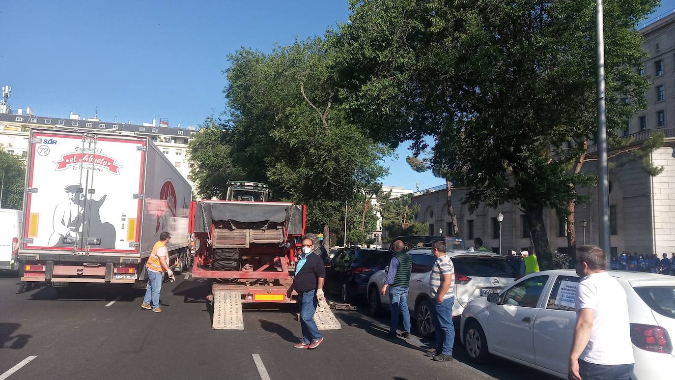 Fotos: Los regantes se manifiestan en Madrid para defender el Trasvase