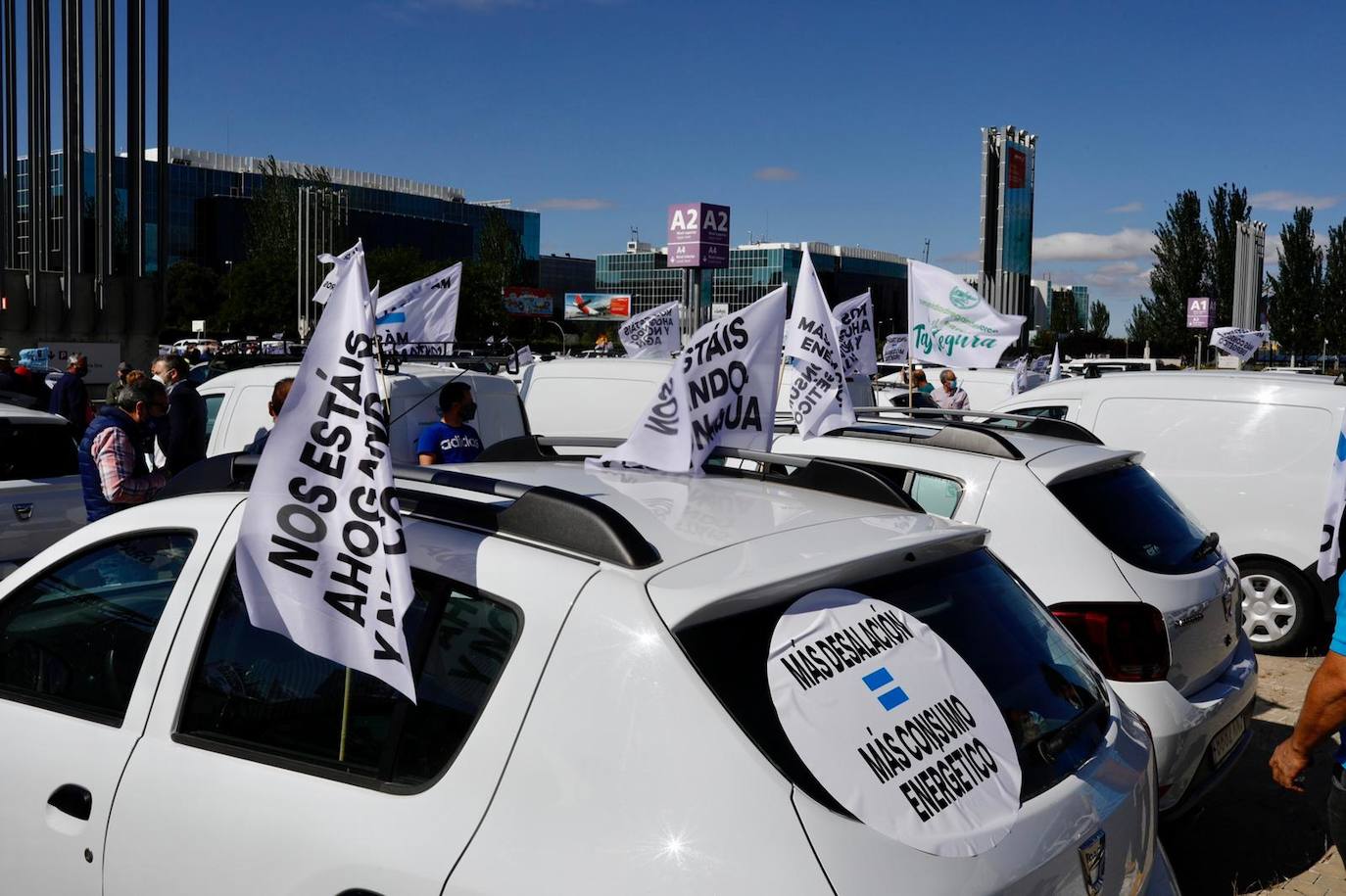 Fotos: Los regantes se manifiestan en Madrid para defender el Trasvase