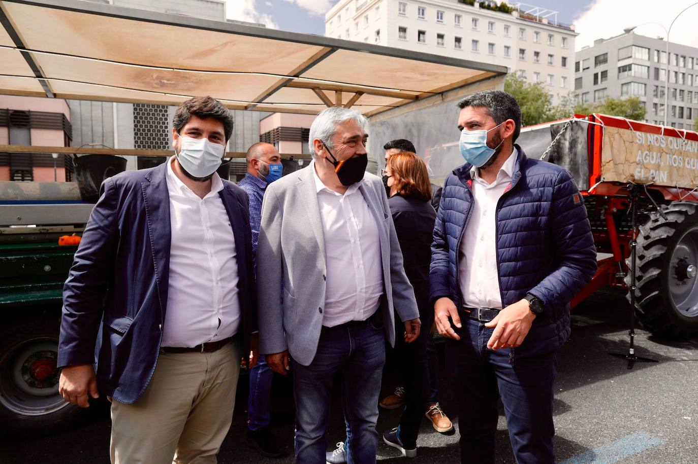 Fotos: Los regantes se manifiestan en Madrid para defender el Trasvase