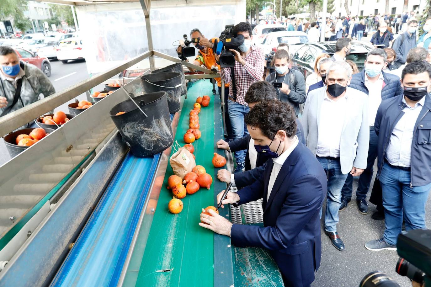 Fotos: Los regantes se manifiestan en Madrid para defender el Trasvase