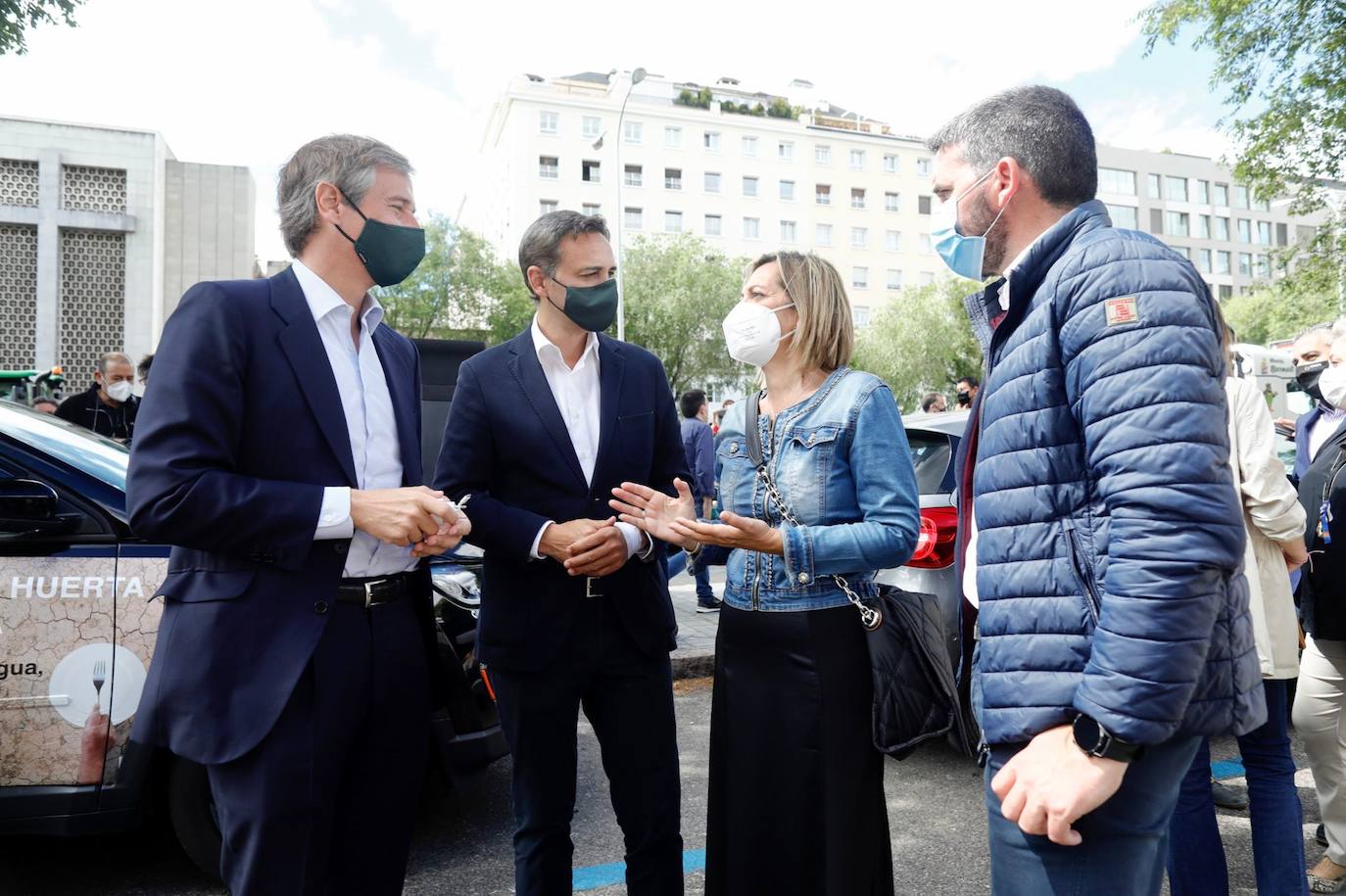 Fotos: Los regantes se manifiestan en Madrid para defender el Trasvase