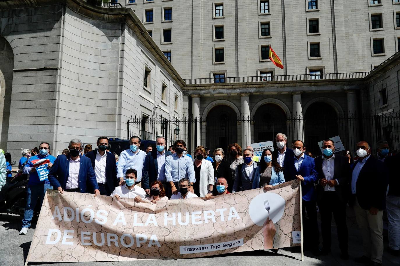 Fotos: Los regantes se manifiestan en Madrid para defender el Trasvase
