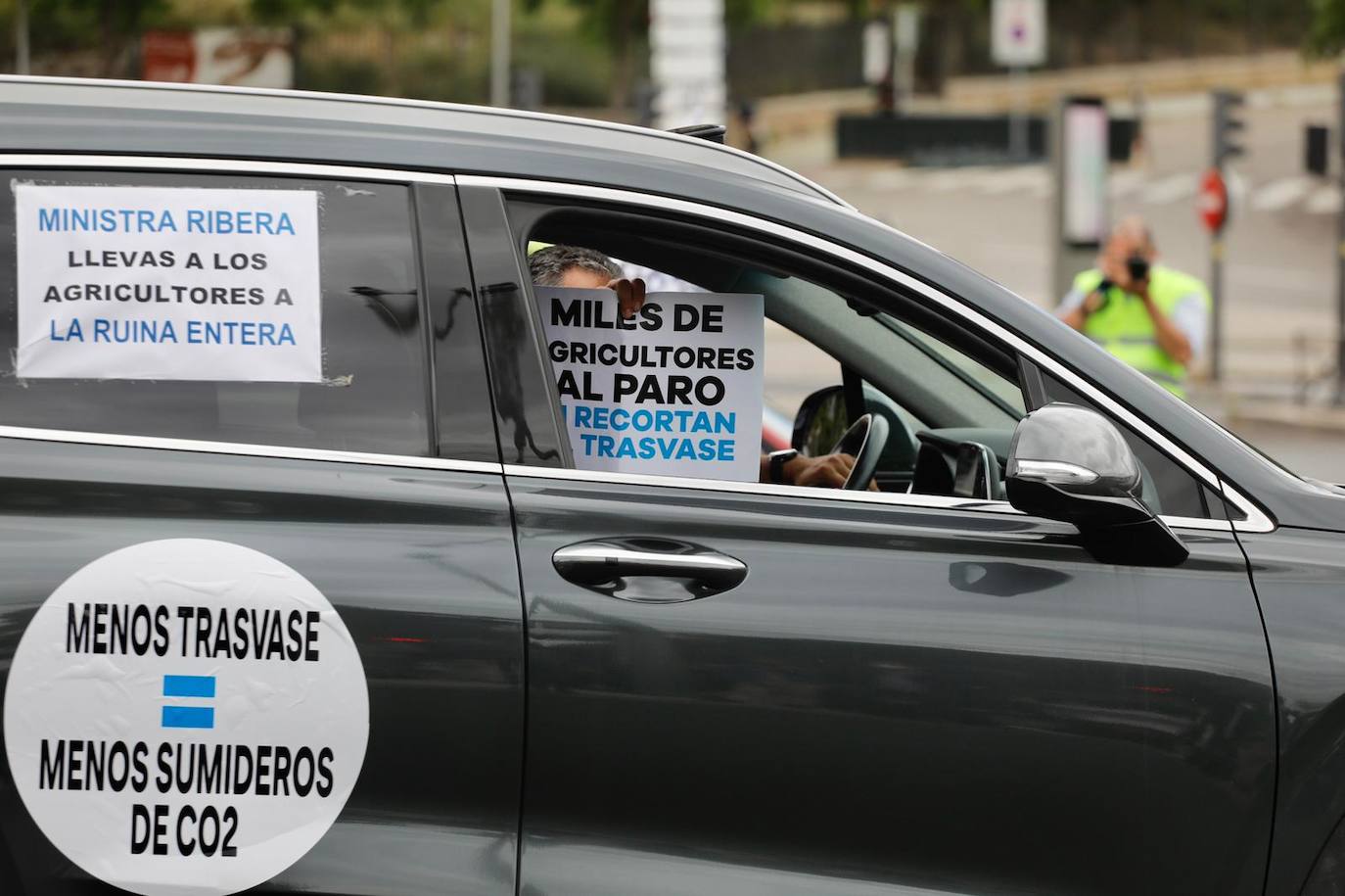 Fotos: Los regantes se manifiestan en Madrid para defender el Trasvase