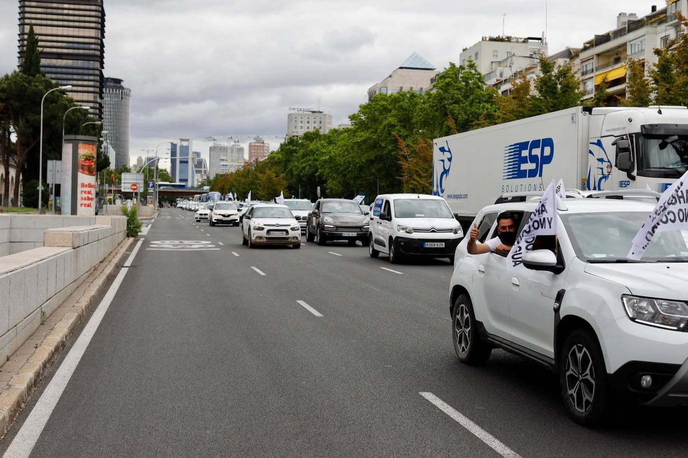 Fotos: Los regantes se manifiestan en Madrid para defender el Trasvase