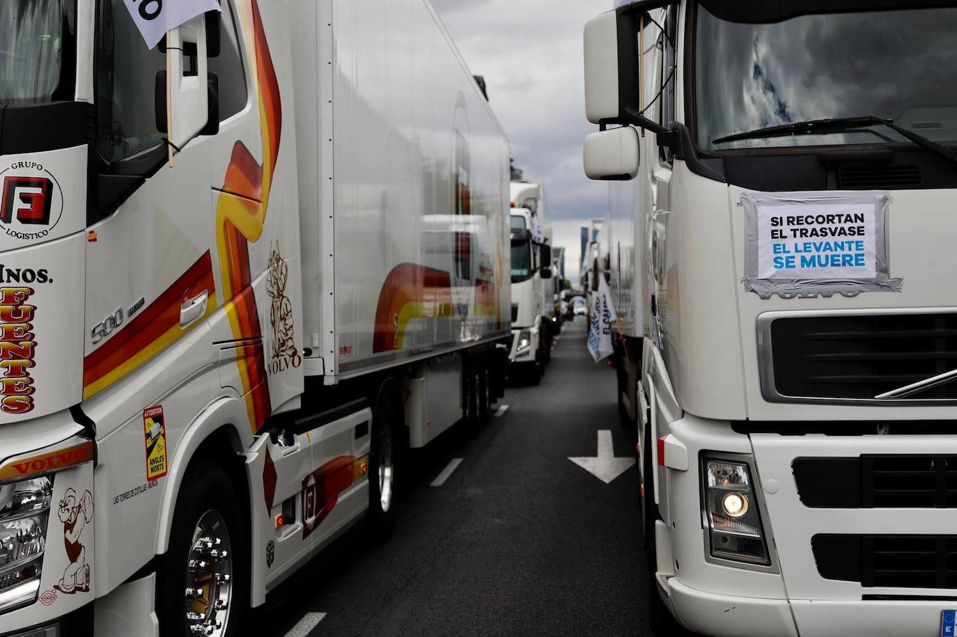 Fotos: Los regantes se manifiestan en Madrid para defender el Trasvase