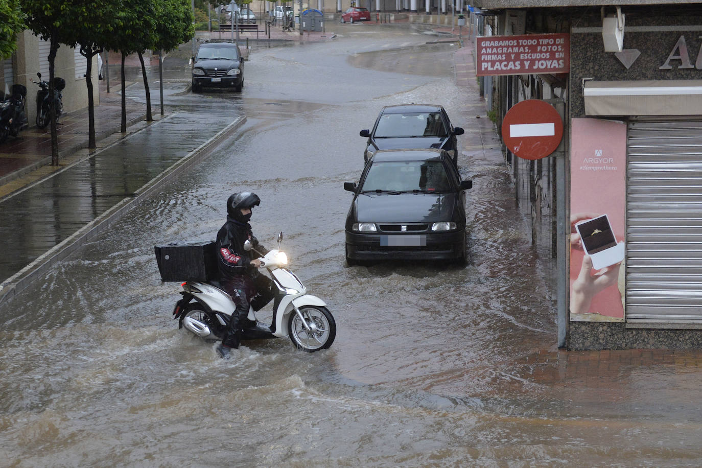 Fotos: Lluvia en Murcia