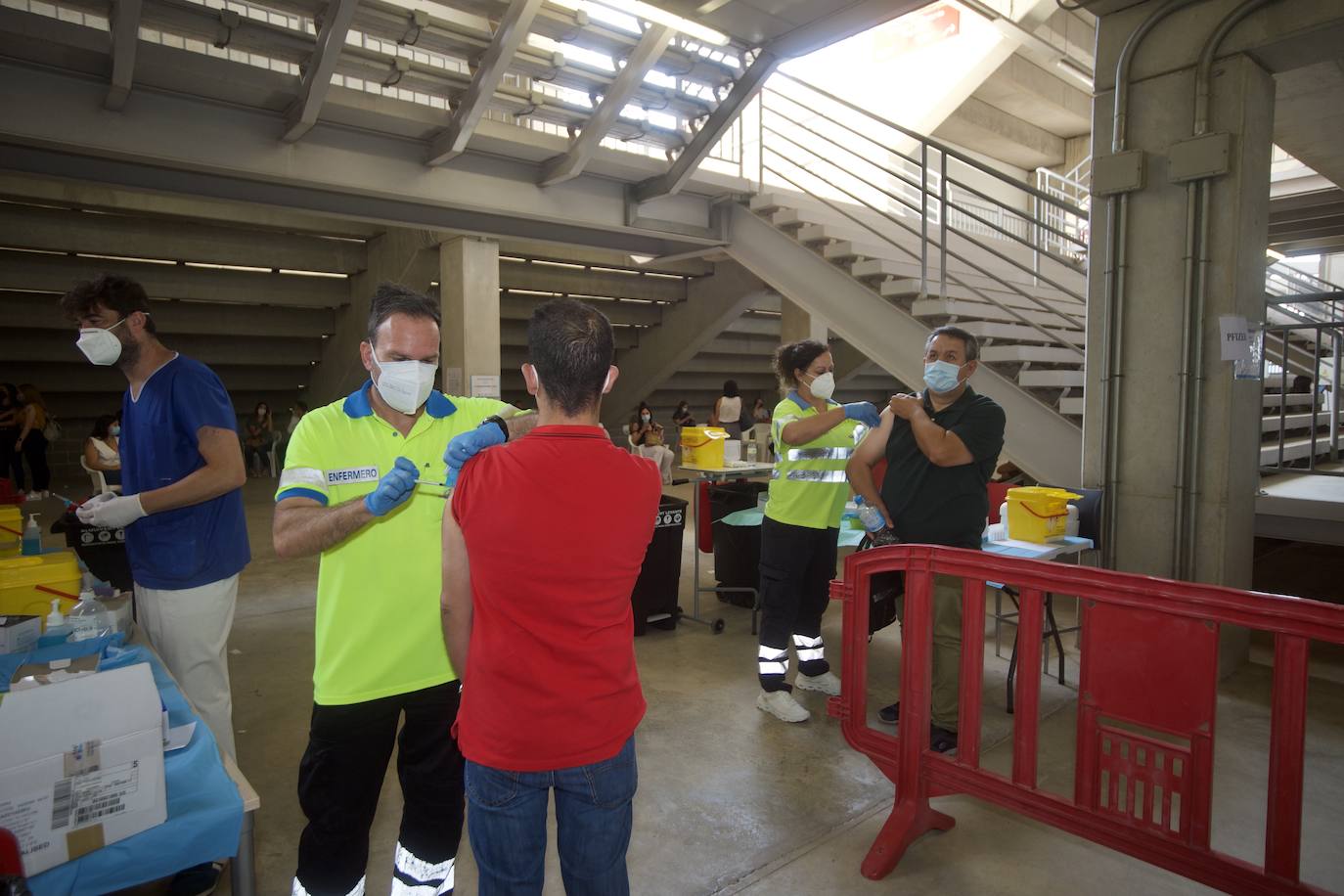 Fotos: La Región retoma la vacunación a menores de 60 años con AstraZeneca