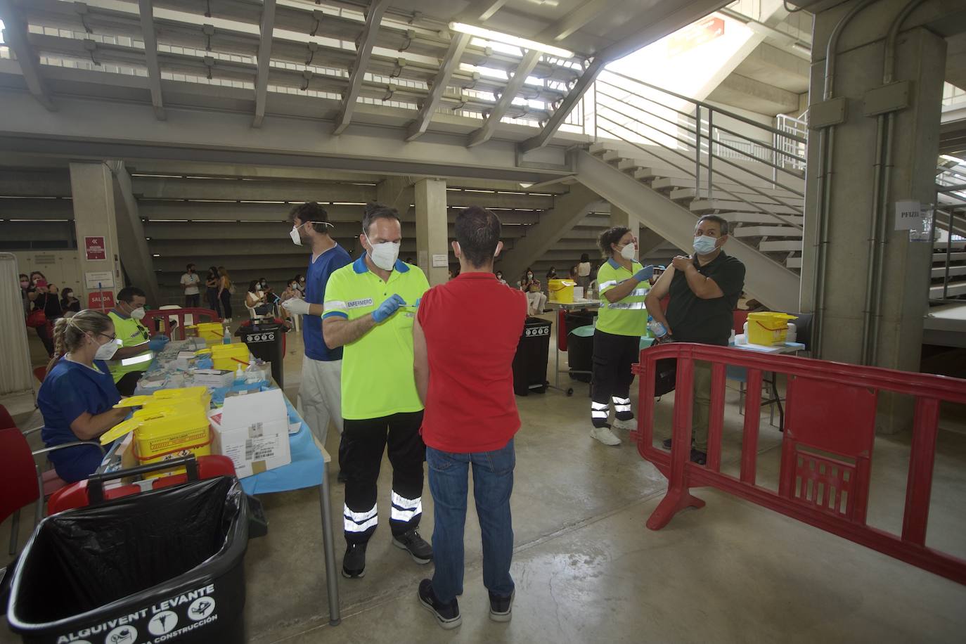 Fotos: La Región retoma la vacunación a menores de 60 años con AstraZeneca