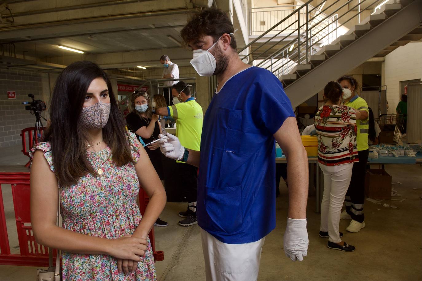 Fotos: La Región retoma la vacunación a menores de 60 años con AstraZeneca