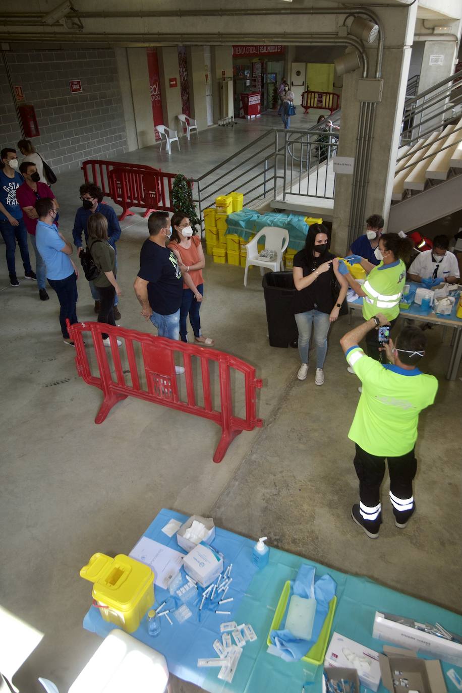 Fotos: La Región retoma la vacunación a menores de 60 años con AstraZeneca