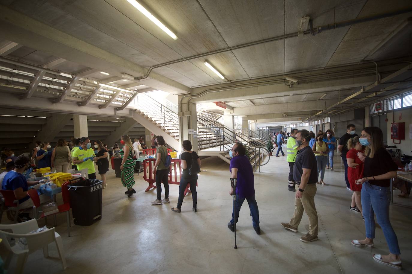 Fotos: La Región retoma la vacunación a menores de 60 años con AstraZeneca