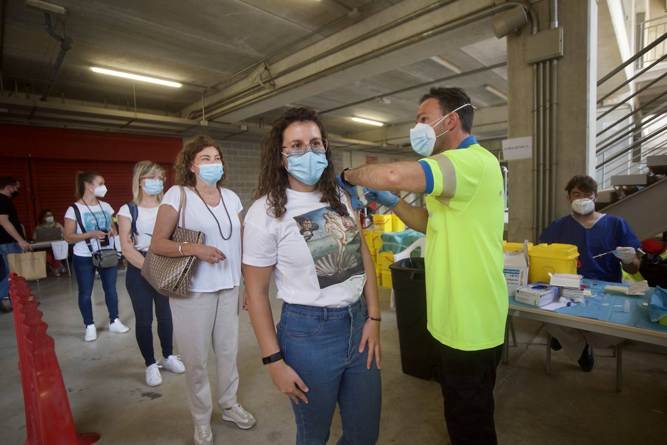 Fotos: La Región retoma la vacunación a menores de 60 años con AstraZeneca