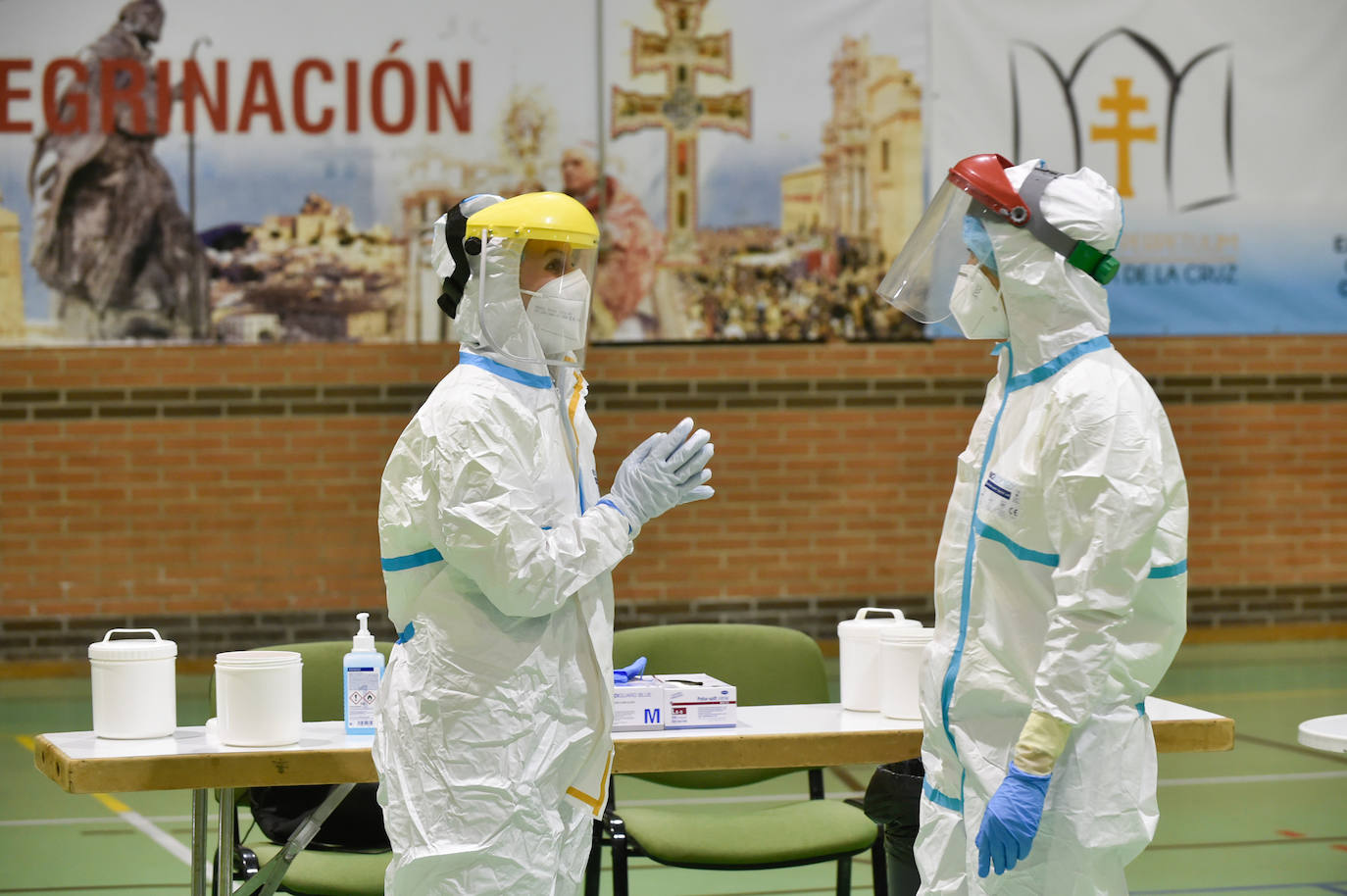 Fotos: Caravaca realiza un cribado poblacional para detectar casos asintomáticos de Covid