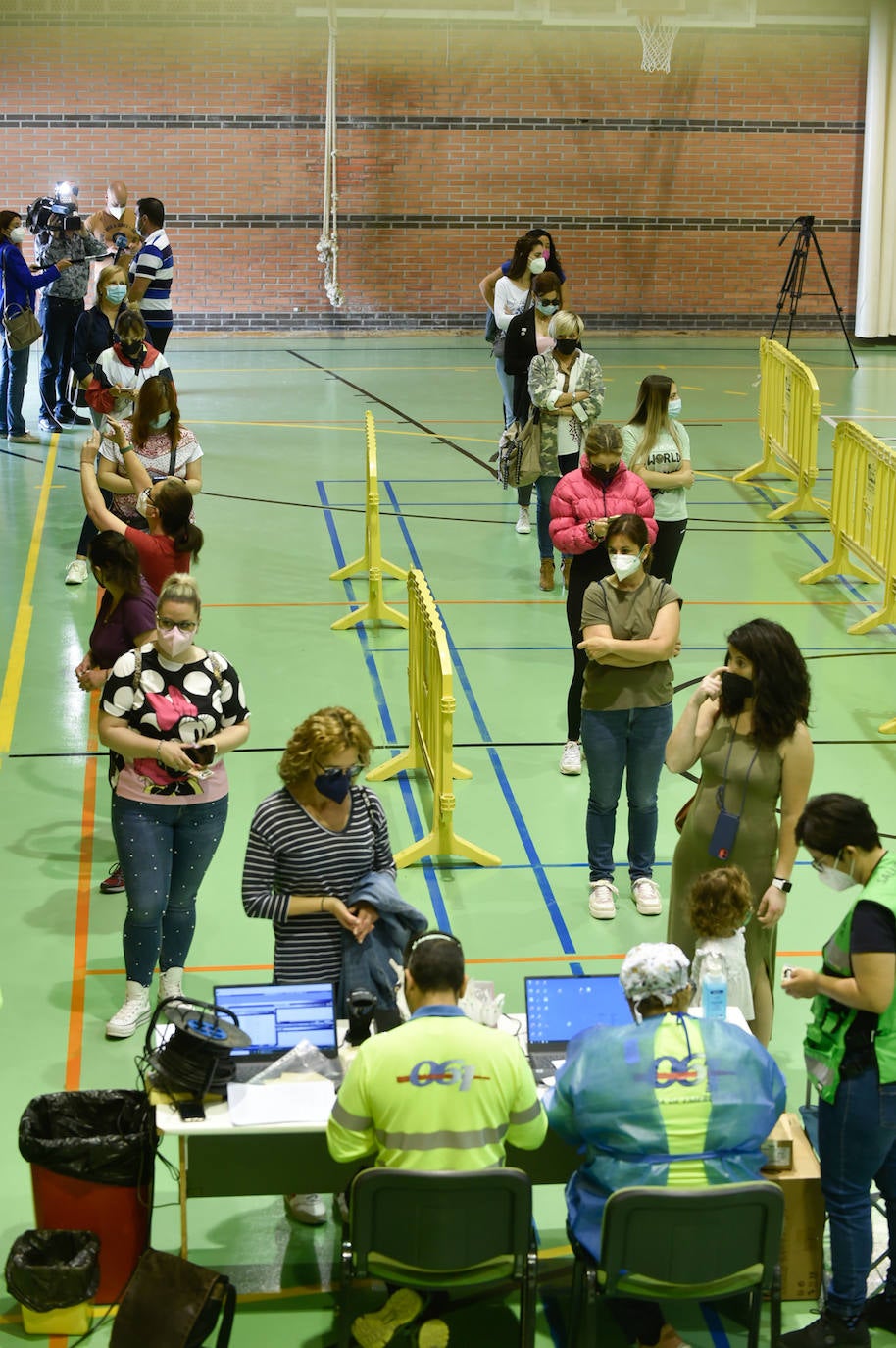 Fotos: Caravaca realiza un cribado poblacional para detectar casos asintomáticos de Covid