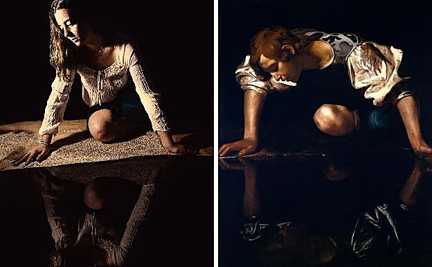 'Narciso' (1597-1599), de Caravaggio.