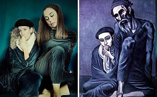 'Viejo ciego con niño', de Picasso.