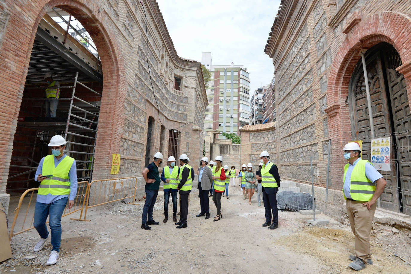 Fotos: Obras de rehabilitación de la la antigua Prisión Provincial de Murcia