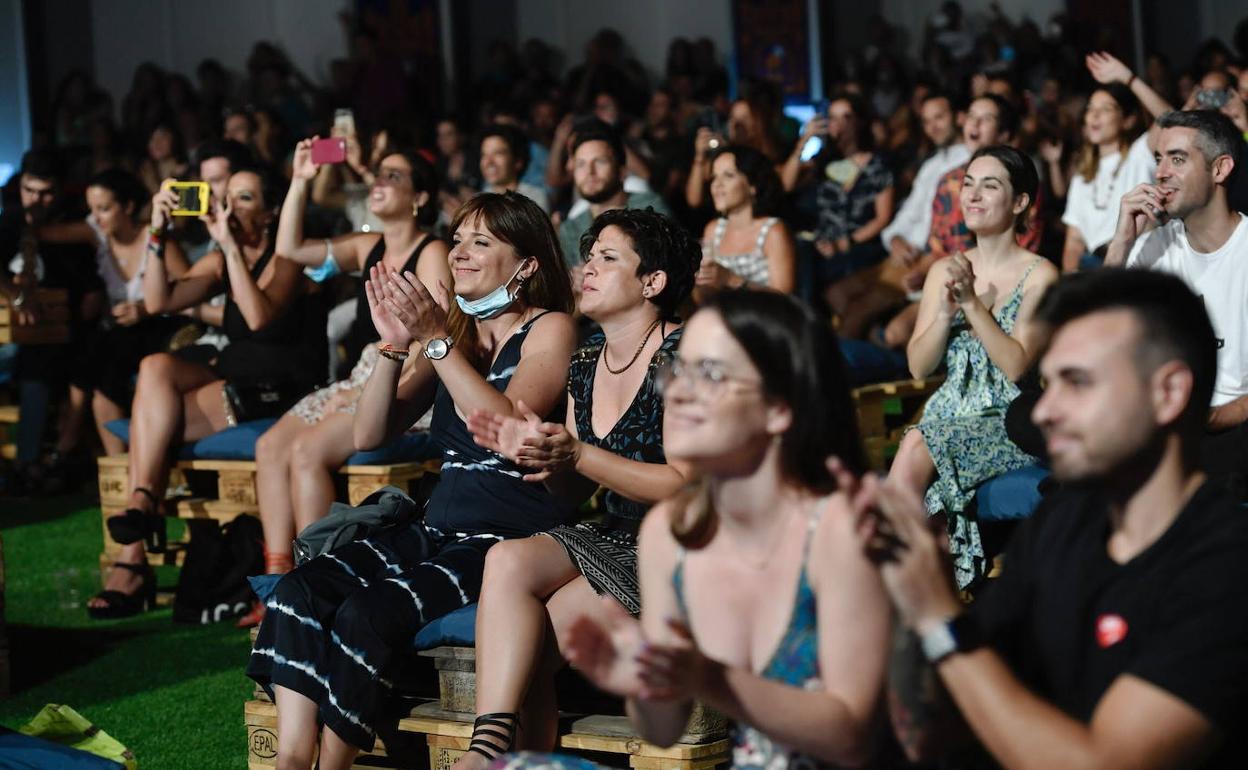 Asistentes a un concierto celebrado el pasado verano en Murcia.