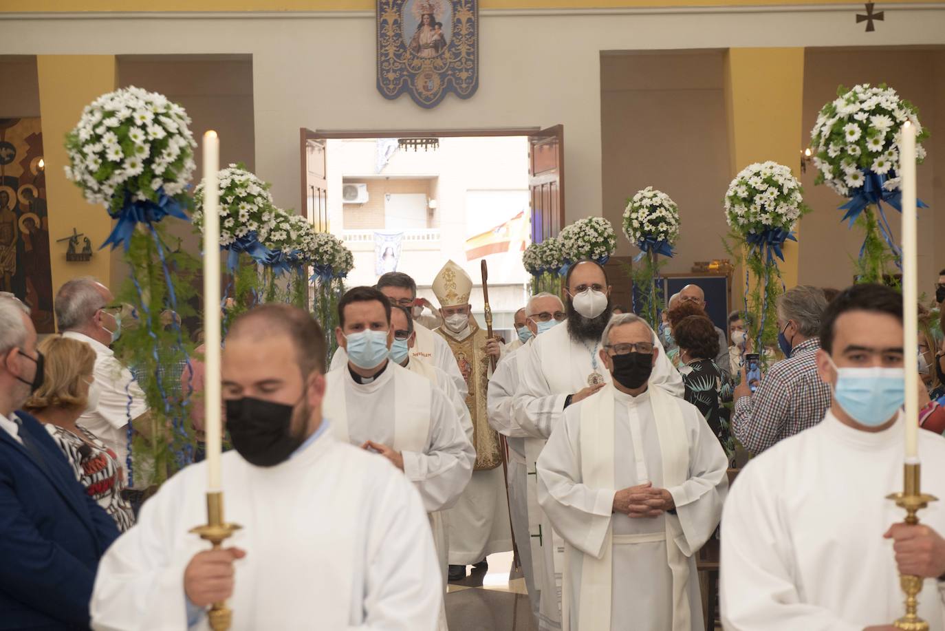 Fotos: Los Ramos se rinde a la Virgen de la Huerta