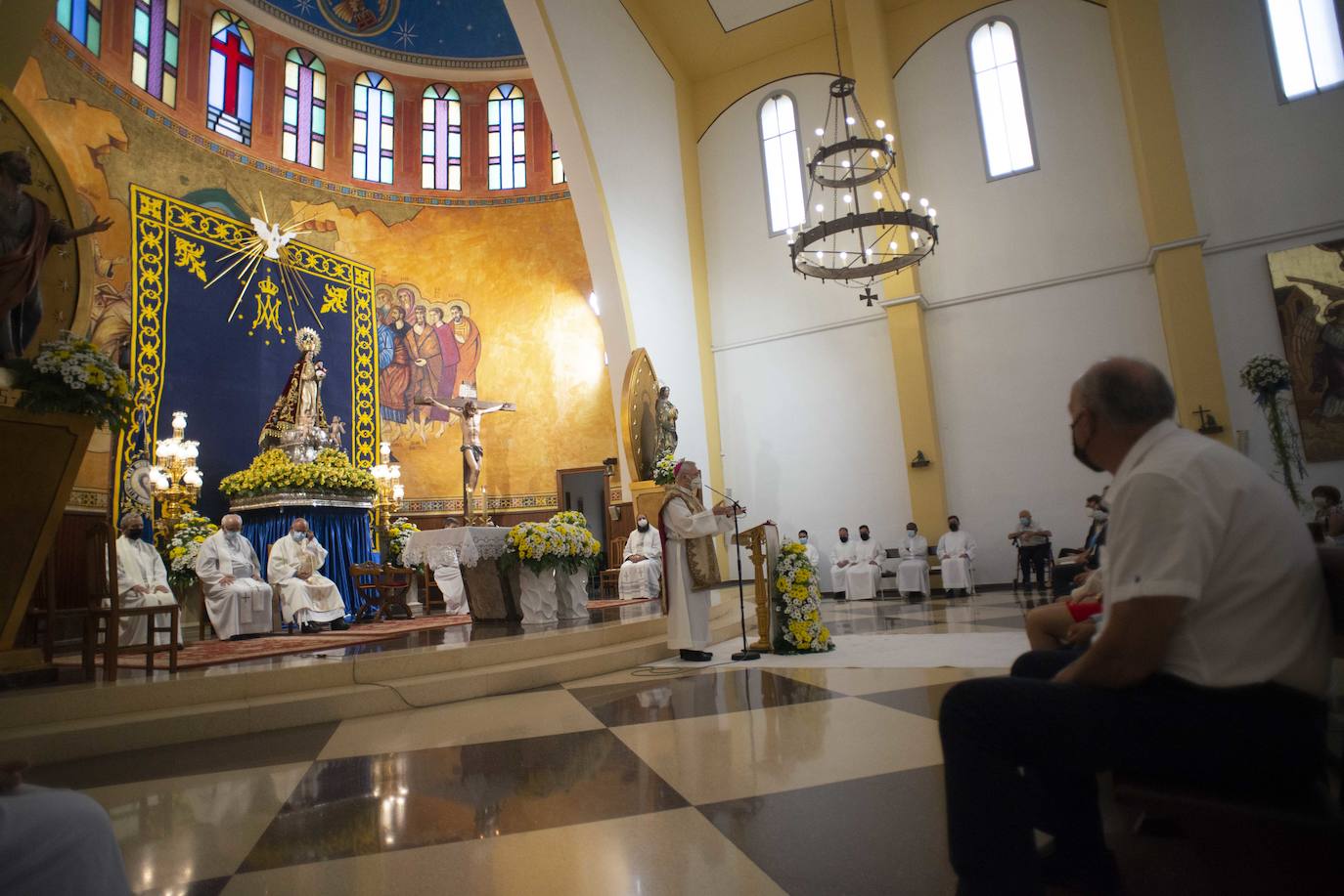 Fotos: Los Ramos se rinde a la Virgen de la Huerta