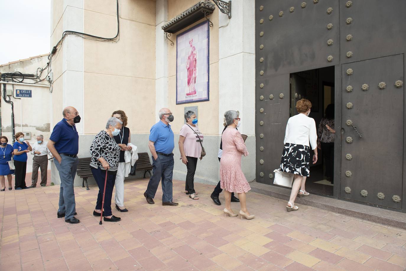 Fotos: Los Ramos se rinde a la Virgen de la Huerta