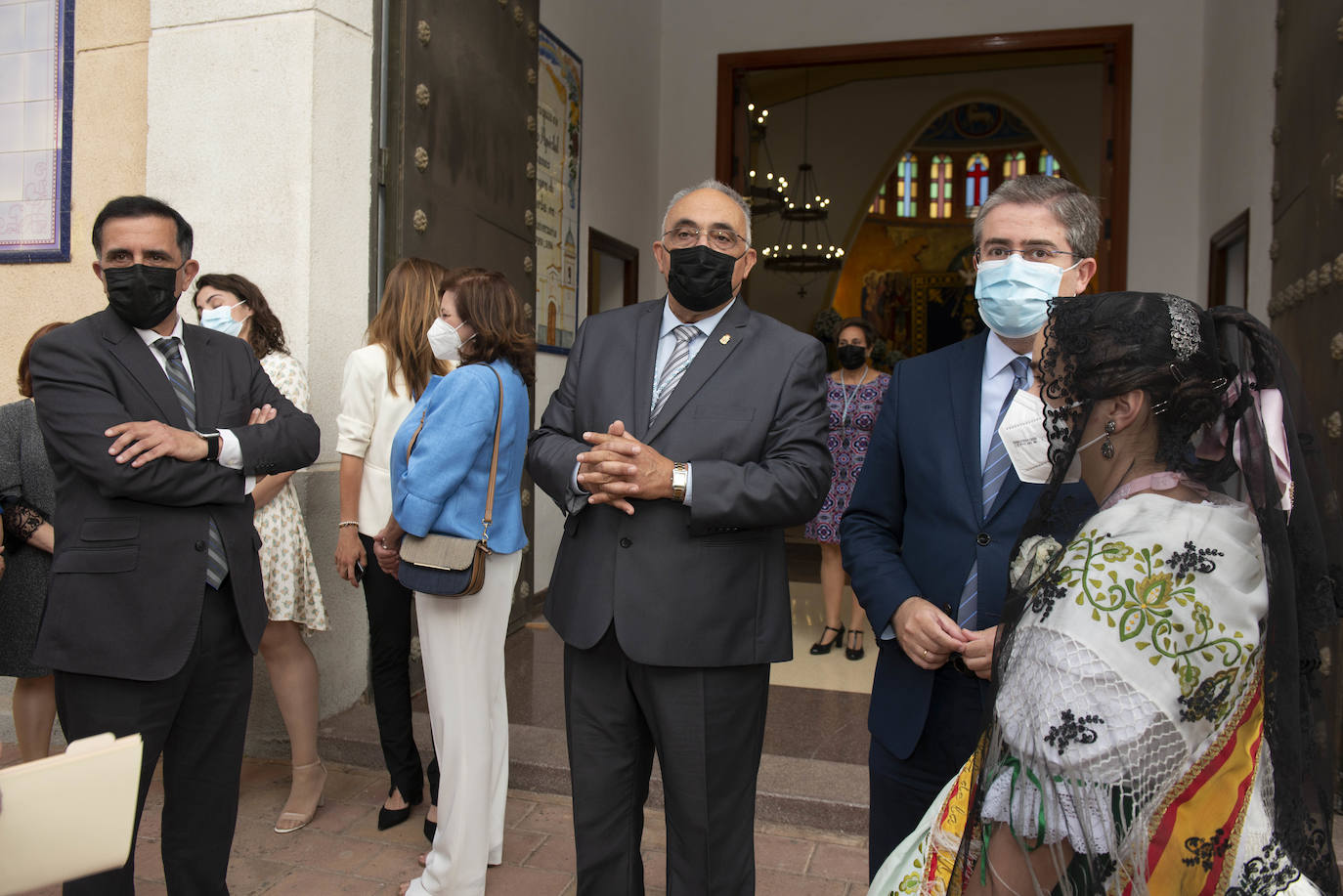 Fotos: Los Ramos se rinde a la Virgen de la Huerta