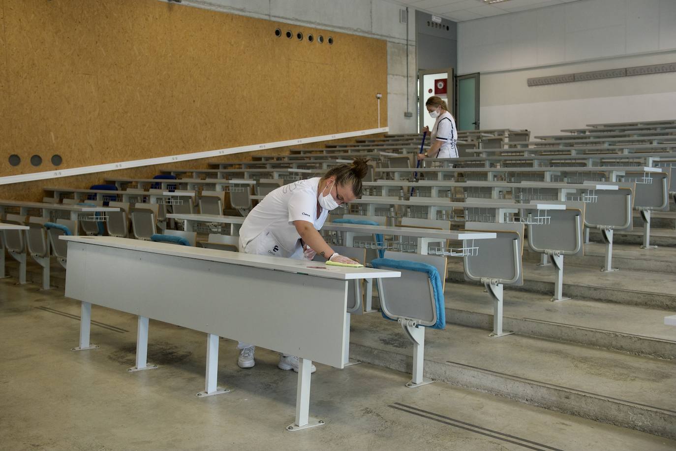 Fotos: Preparativos para la Ebau 2021 en la Región de Murcia