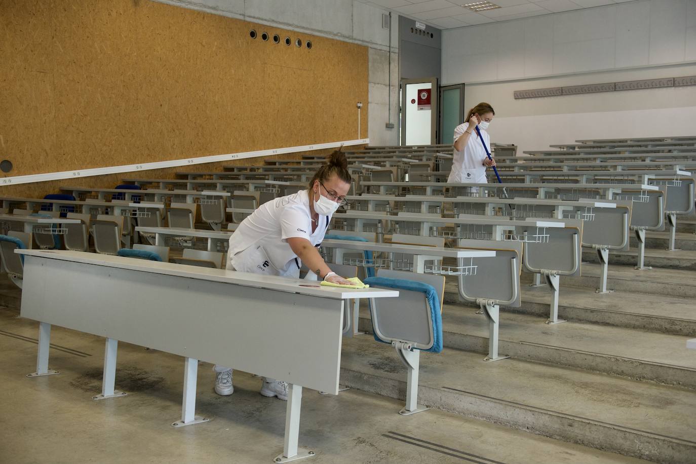 Fotos: Preparativos para la Ebau 2021 en la Región de Murcia