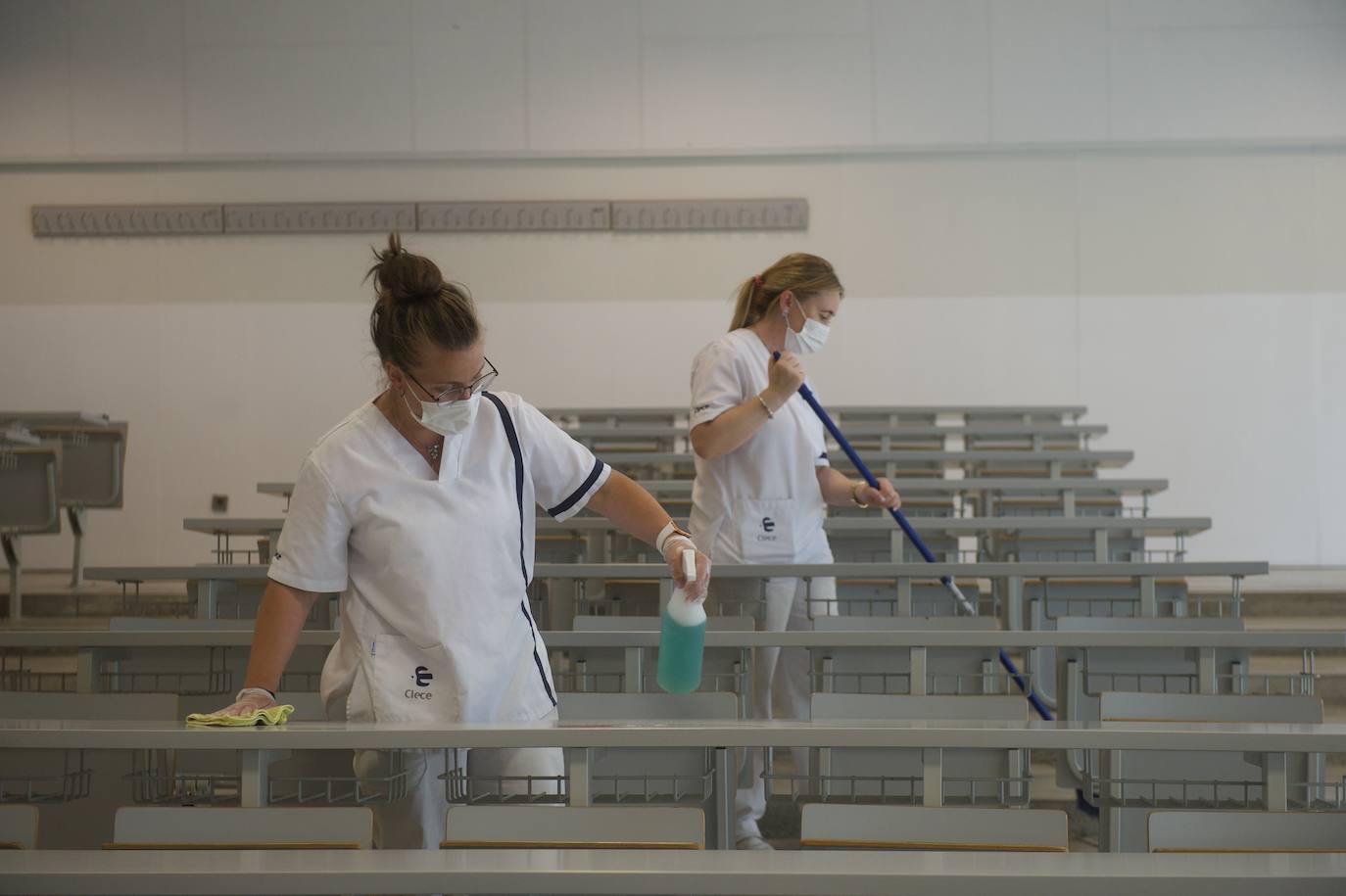 Fotos: Preparativos para la Ebau 2021 en la Región de Murcia