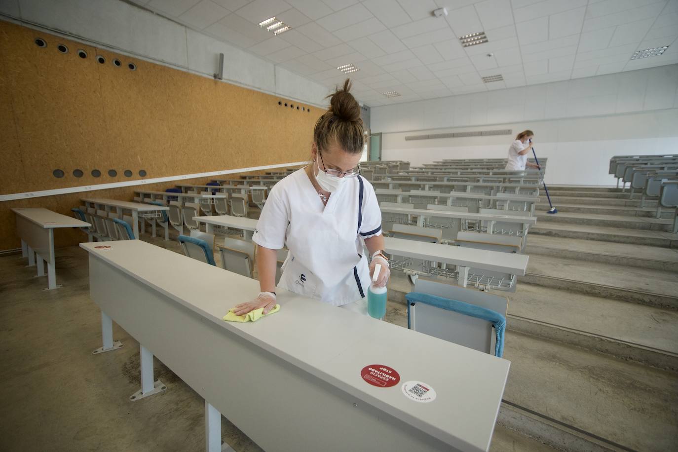 Fotos: Preparativos para la Ebau 2021 en la Región de Murcia