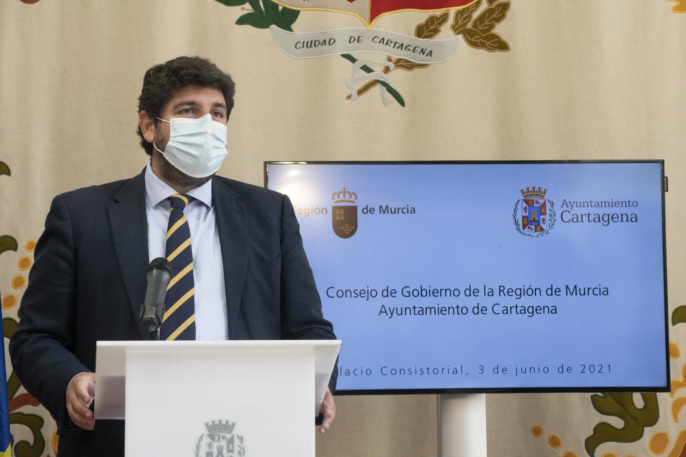 Fotos: Consejo de Gobierno celebrado en Cartagena