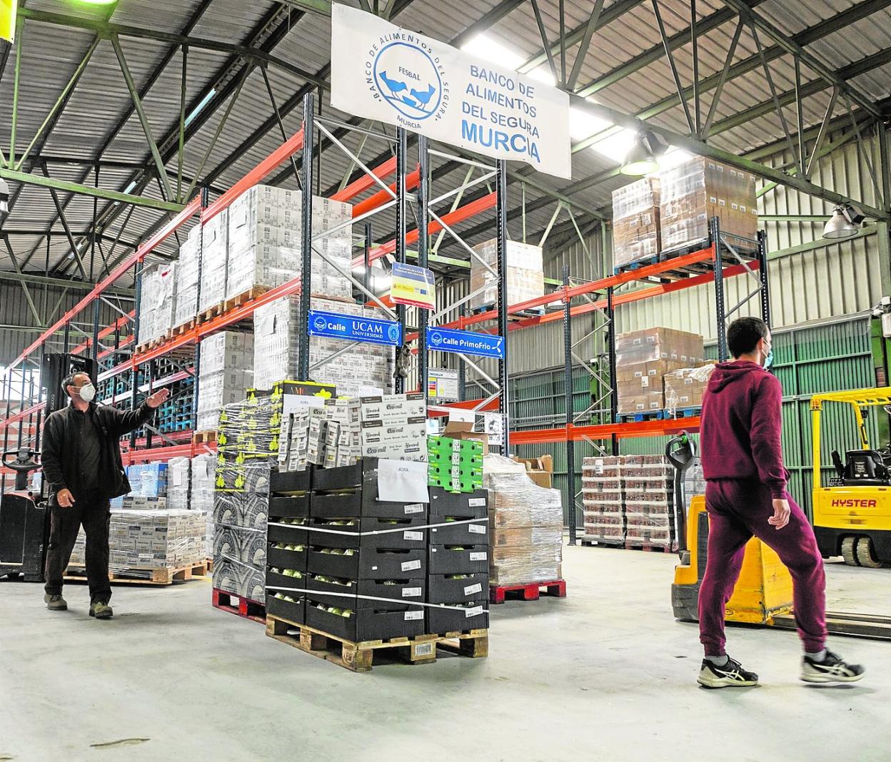 El Banco de Alimentos del Segura es uno de los beneficiarios de la campaña.