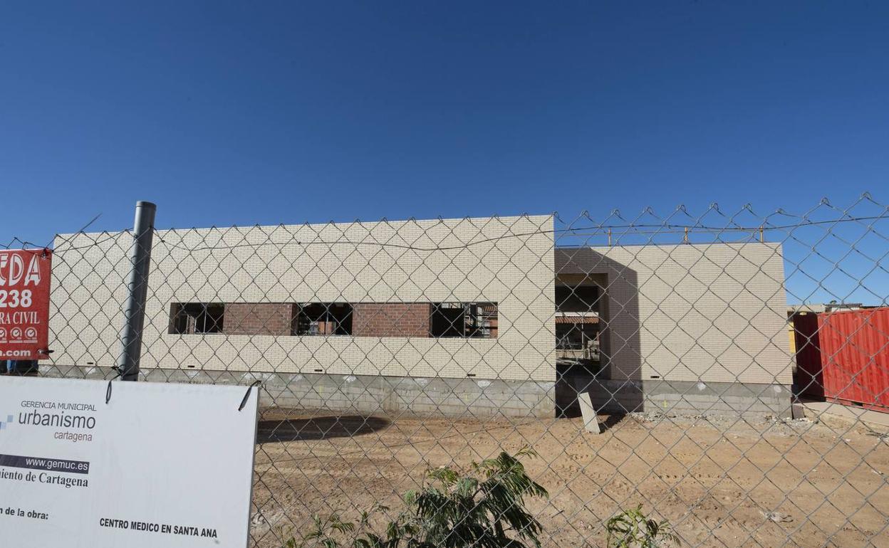 Imagen de archivo de las obras del consultorio médico de Playa Honda 