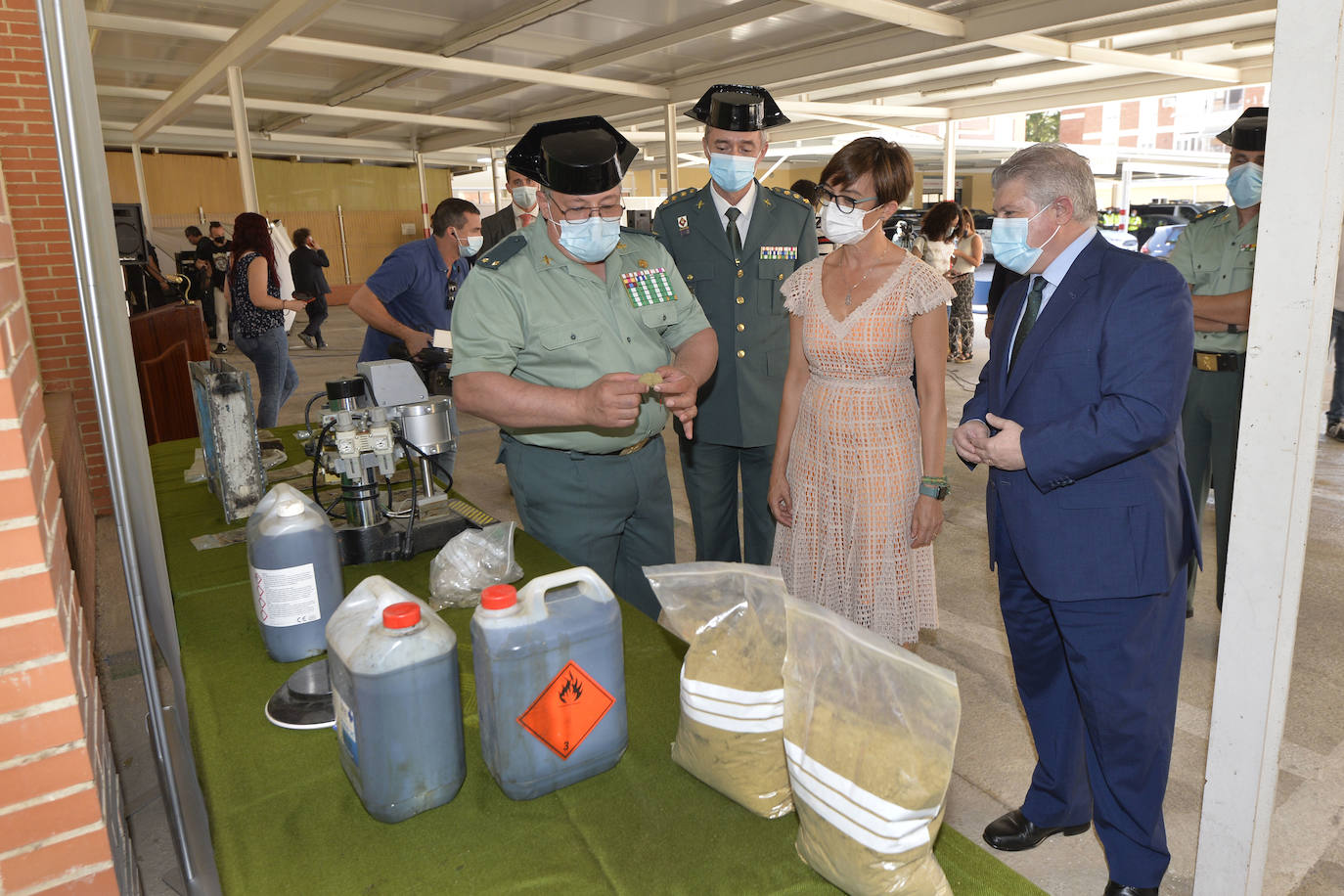 Fotos: Desarticulan una red de &#039;narcos&#039; murcianos y desmantelan la primera fábrica de hachís de España