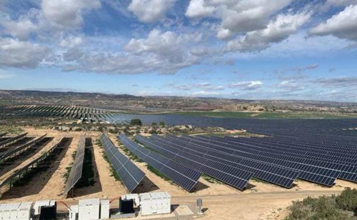 Paneles solares de Soltec en una imagen de archivo. 